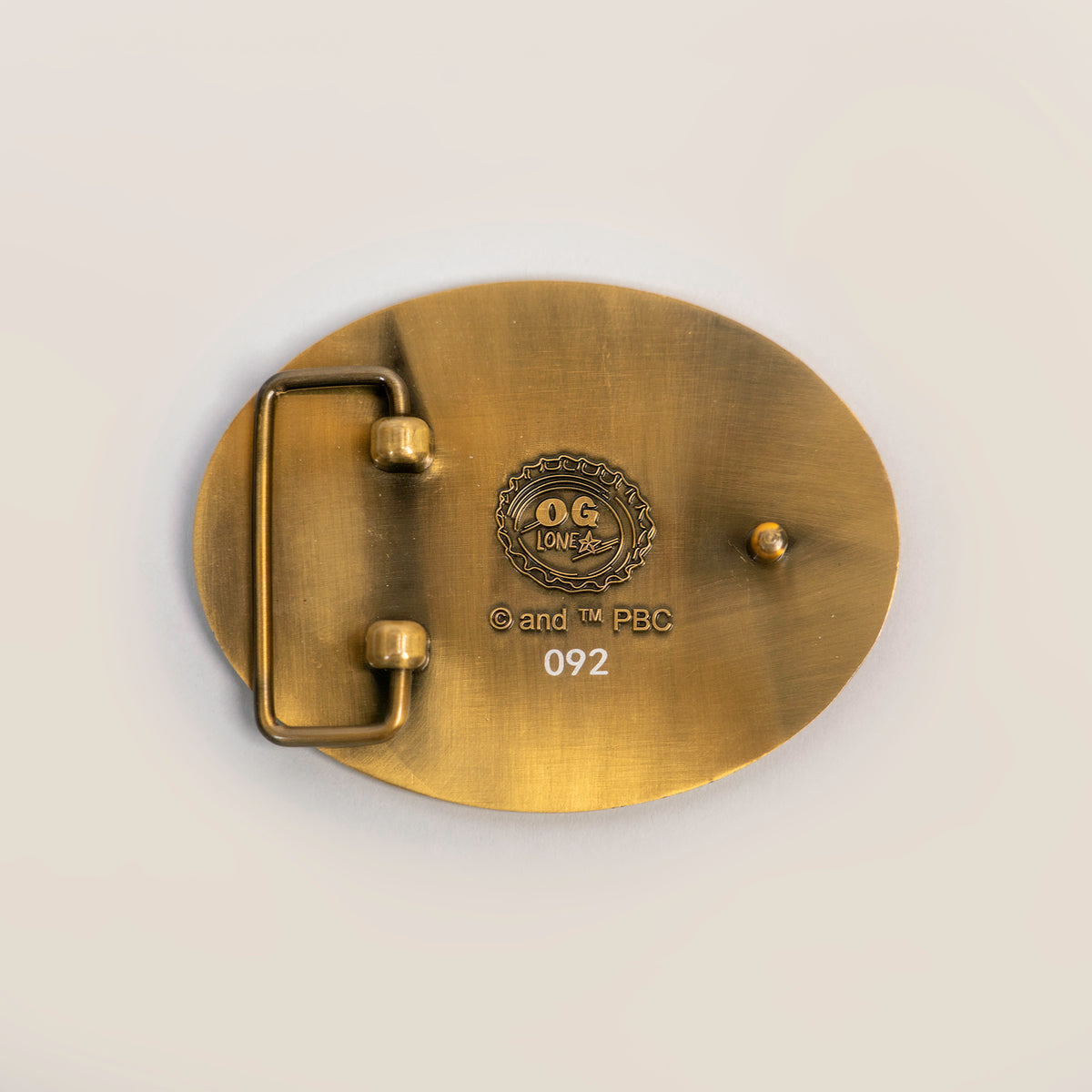 90's ヴィンテージ Lone Star Beer TEXAS ベルトバックル Lone Star Beer Vintage Belt Buckle - Gem