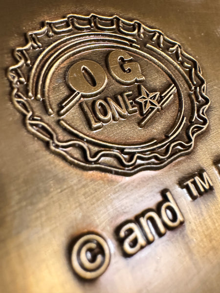 OG Lone Star Original Bottle Cap Belt Buckle