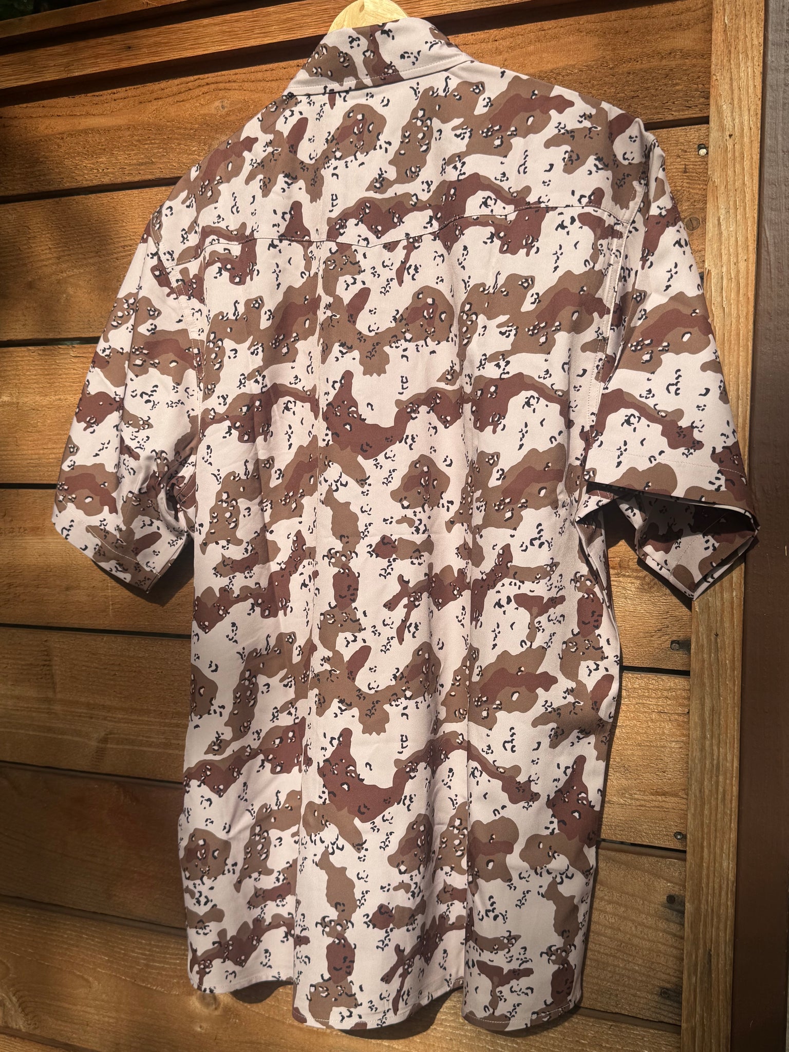 [Preorder] OG Lone Star Chocolate Chip Camo Pearl Snap