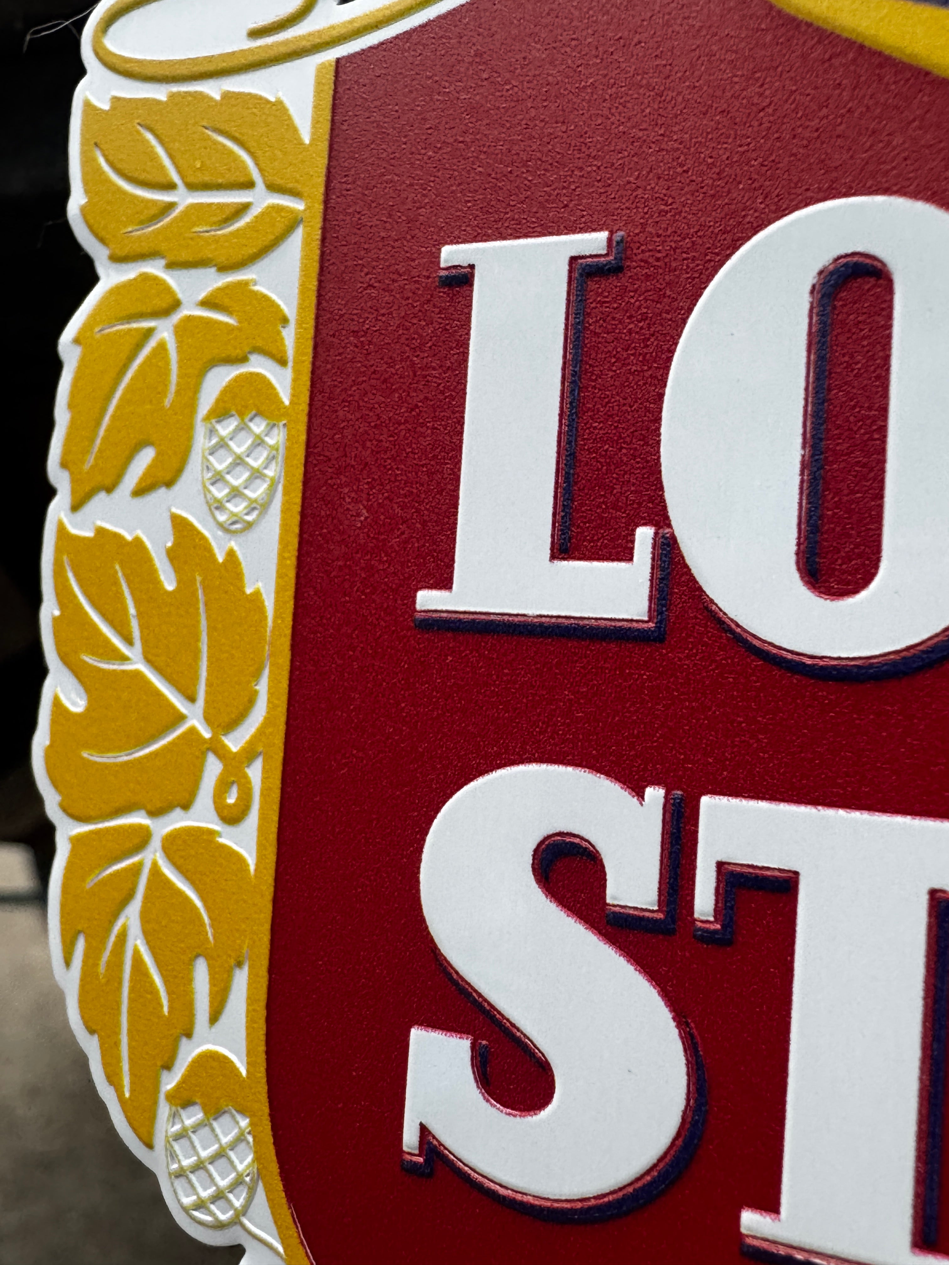 Lone Star Beer Truck Tow Hitch Cover