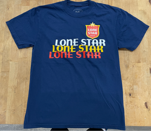 Three Lone Stars, Please Navy Tee