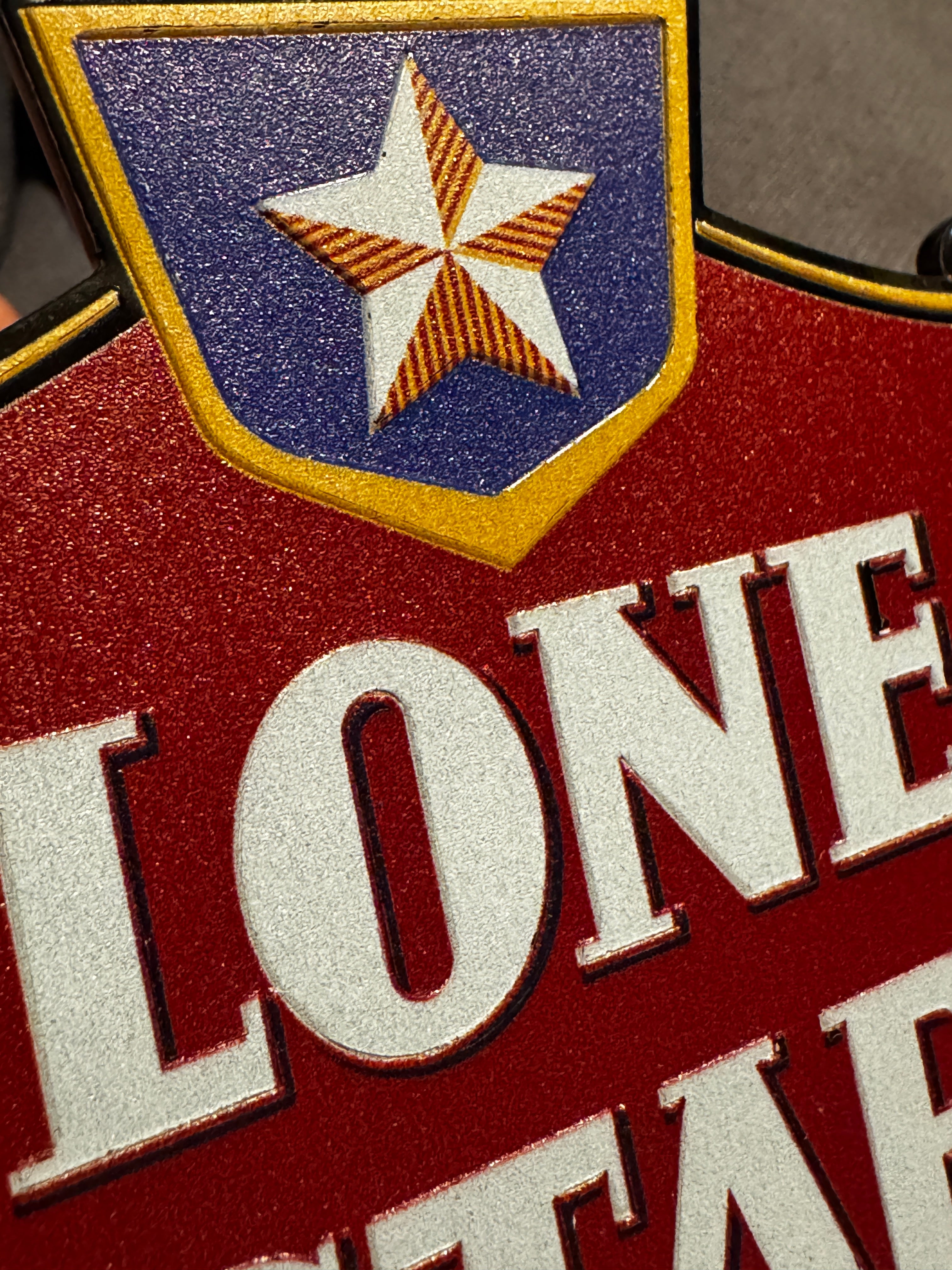 Lone Star Beer Truck Tow Hitch Cover