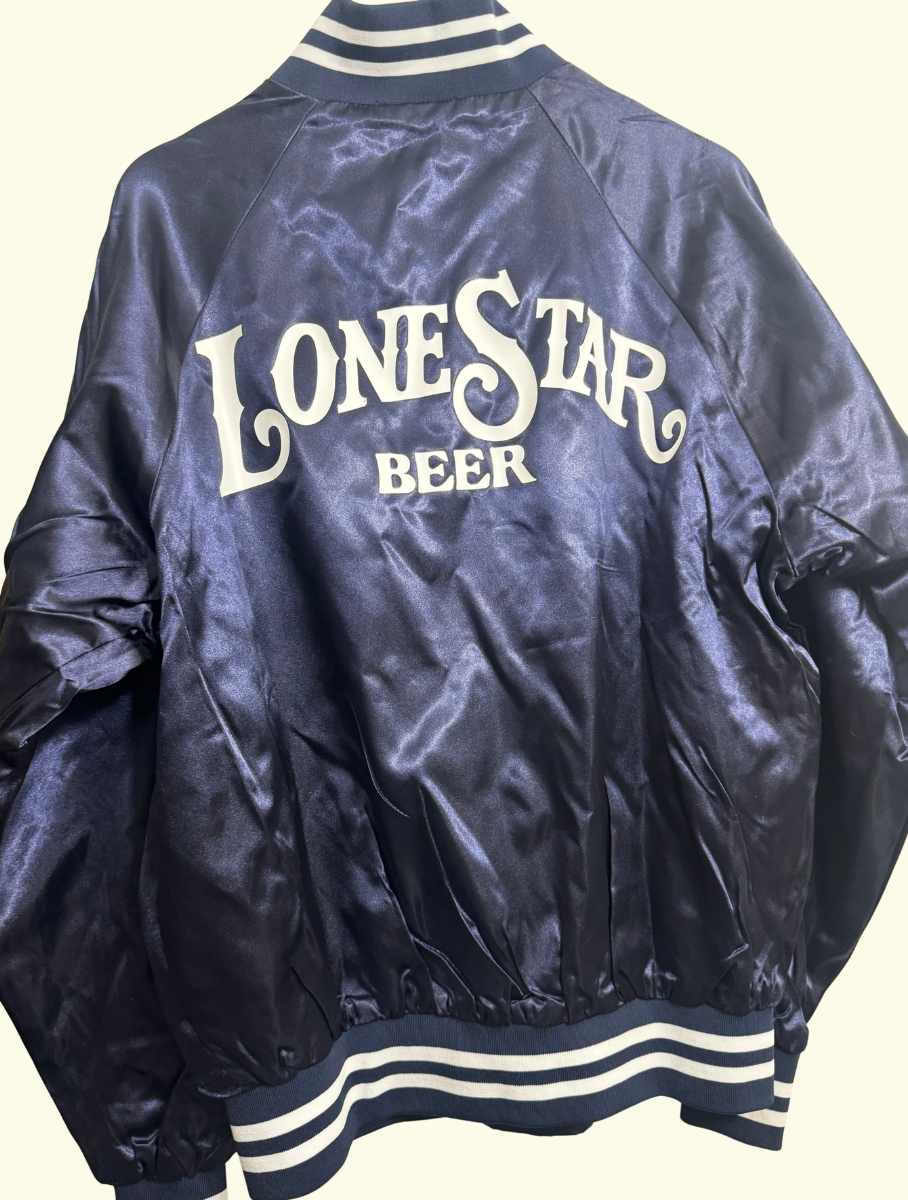 [PREORDER FALL '25] Navy OG Lone Star Beer Bomber Jacket