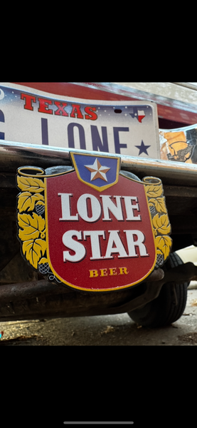 Lone Star Beer Truck Tow Hitch Cover