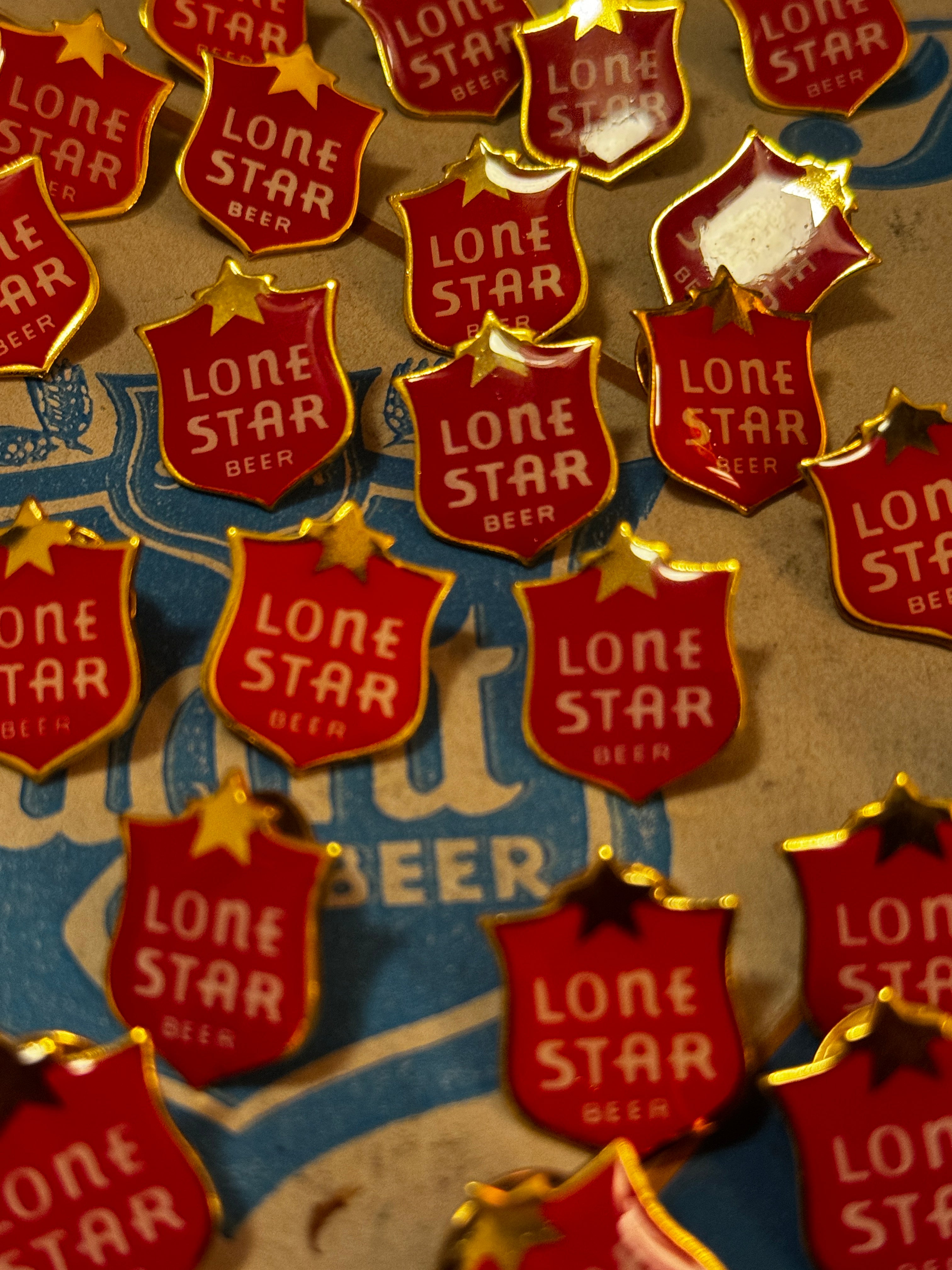 Vintage Lone Star Pin!