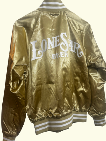[PREORDER FALL '25] Gold OG Lone Star Beer Bomber Jacket