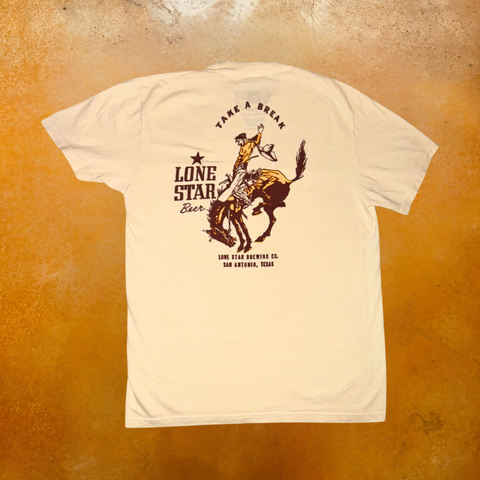 Take a Break, Cowboy Pocket Tee Shirt
