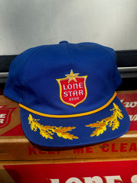 Blue & Yellow Lone Star Captain’s Cap