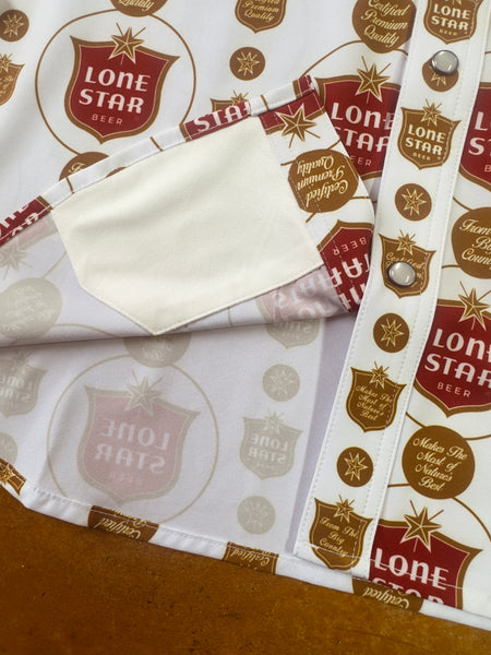 [Preorder] OG Lone Star Beer Long Sleeve Pearl Snap