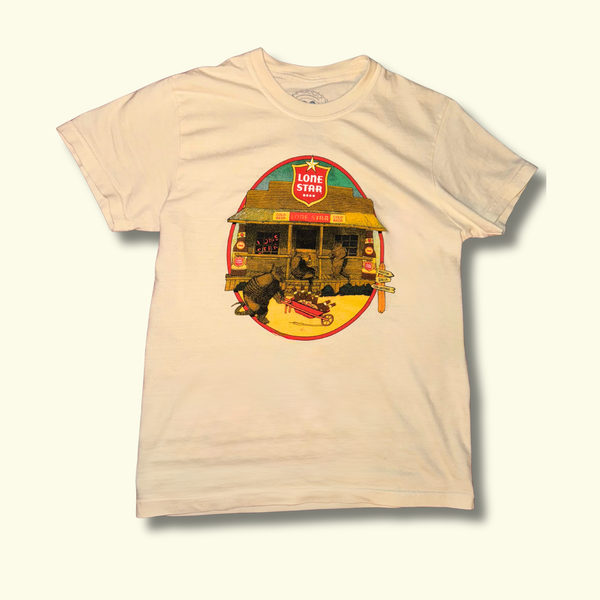 "Armadillo Country Store" Lone Star Beer T-Shirt