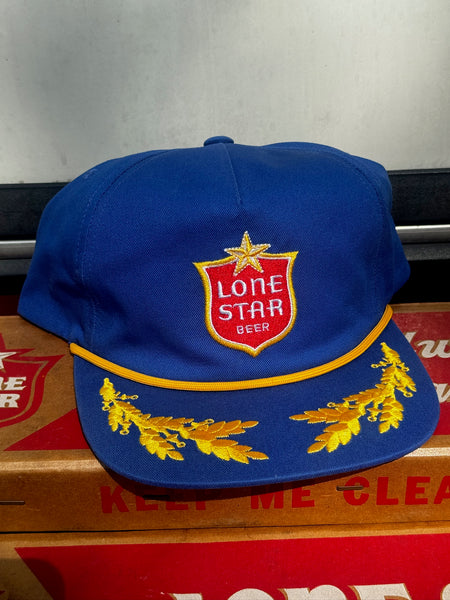 Blue & Yellow Lone Star Captain’s Cap
