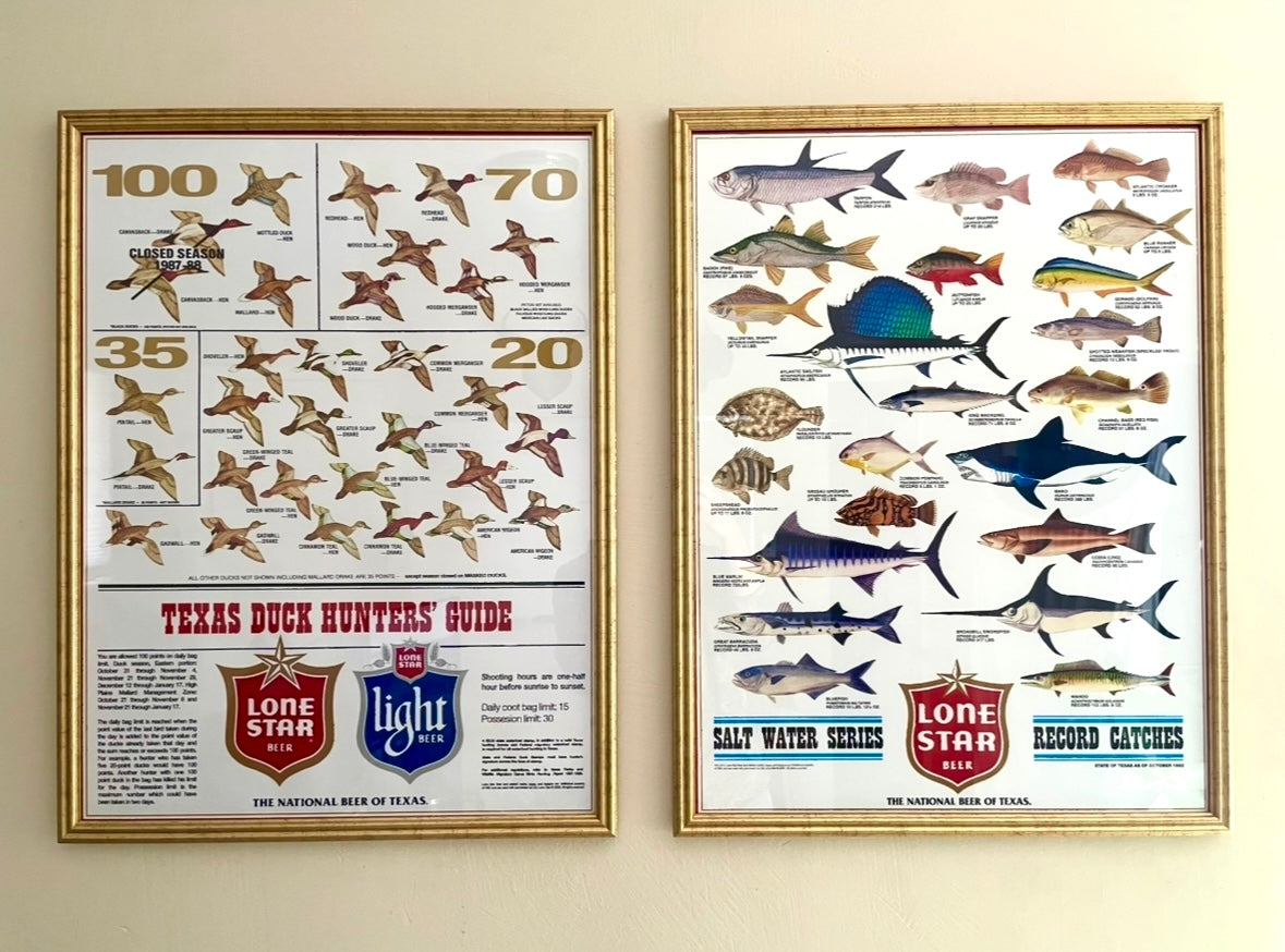 Matching No. Set of Saltwater & Duck Hunters Prints