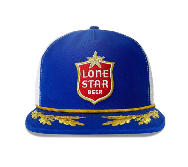 Blue & Gold Lone Star Captain’s Cap