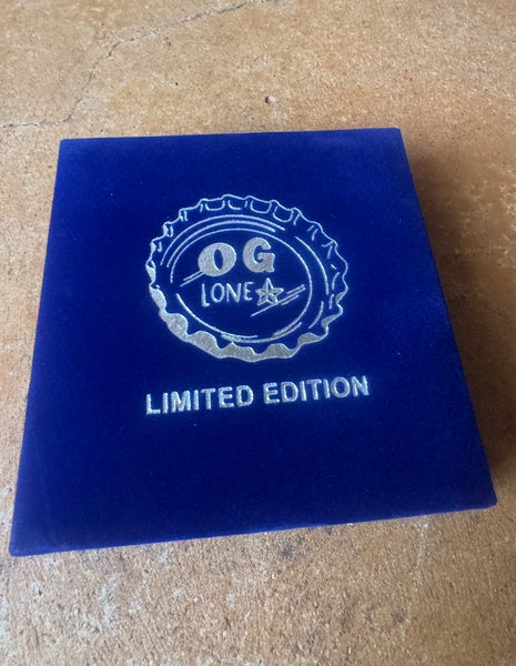 OG Lone Star True Blue Belt Buckle