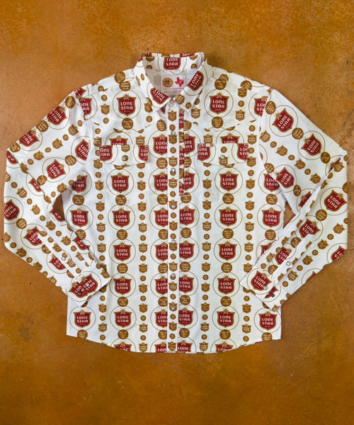 [Preorder] OG Lone Star Beer Long Sleeve Pearl Snap
