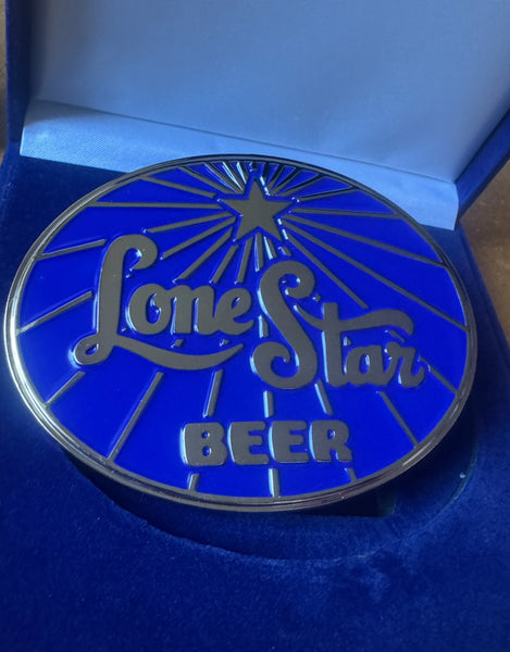 OG Lone Star True Blue Belt Buckle