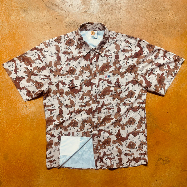 OG Lone Star Chocolate Chip Camo Pearl Snap