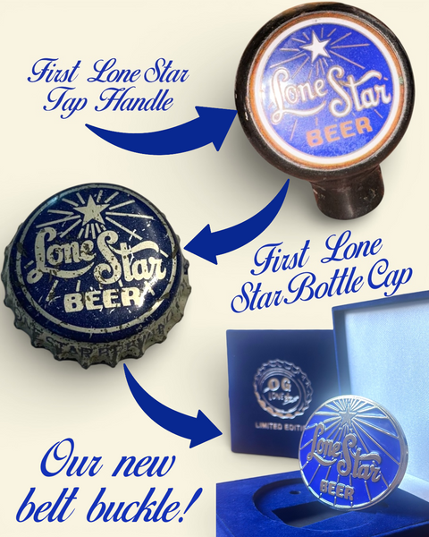 OG Lone Star True Blue Belt Buckle