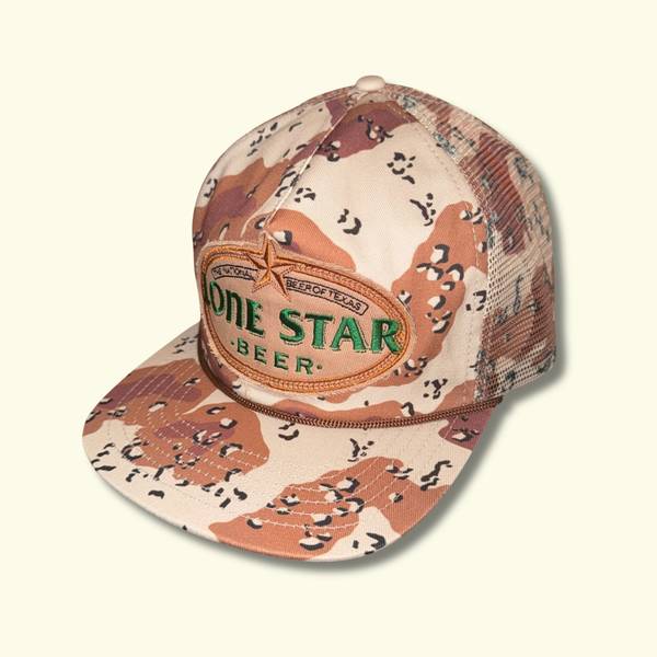 Mesh Choco Chip Camo OG Lone Star Cap