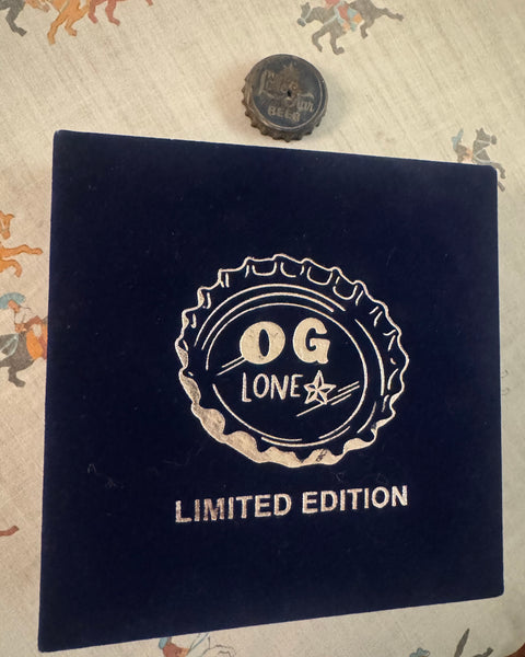 OG Lone Star True Blue Belt Buckle