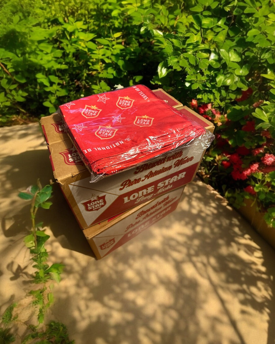 Lone Star Beer Bandanas