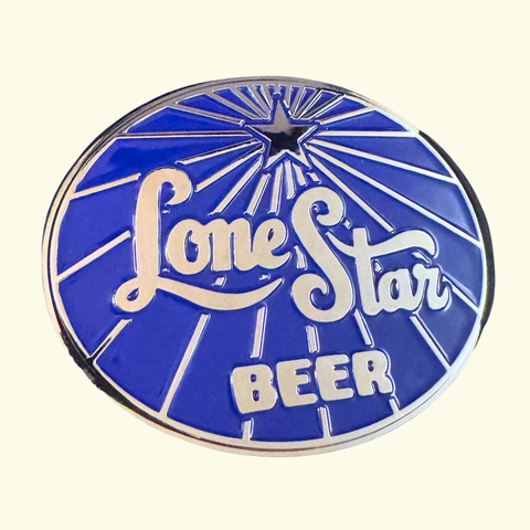 OG Lone Star True Blue Belt Buckle