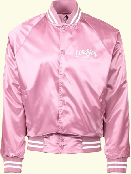 [PREORDER FALL '25] Pink OG Lone Star Beer Bomber Jacket