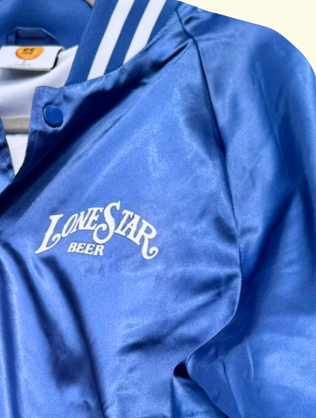 [PREORDER FALL '25] Blue OG Lone Star Beer Bomber Jacket