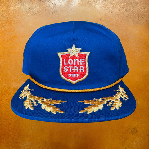 Blue & Gold Lone Star Captain’s Cap