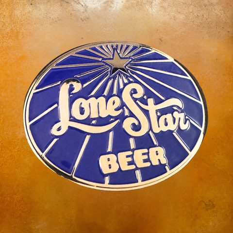 OG Lone Star True Blue Belt Buckle