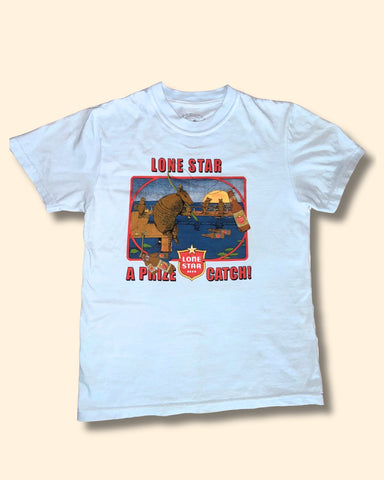 "A Prize Catch" Lone Star Beer T-Shirt