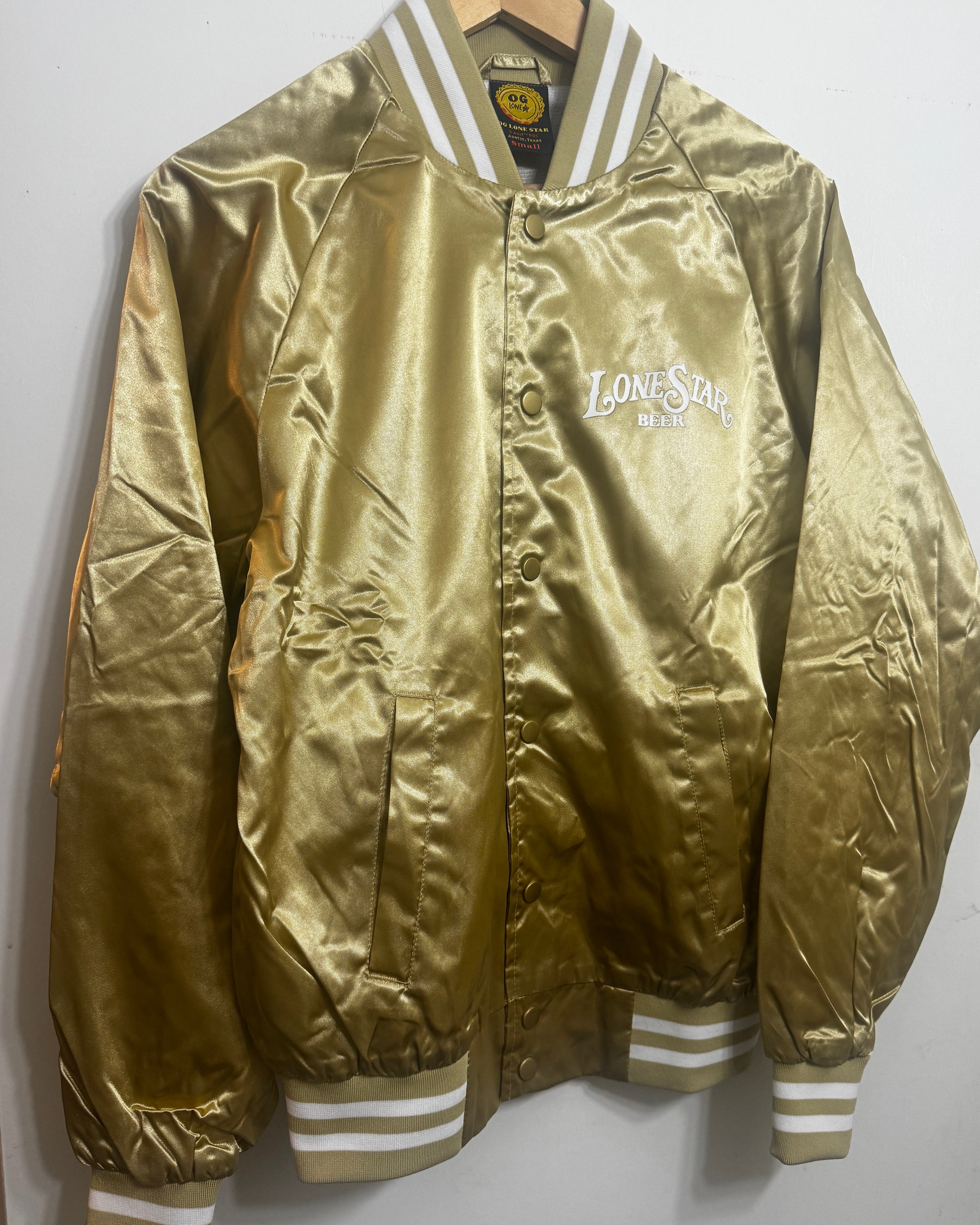 OG Lone Star BeerClassic Satin Tour Jacket