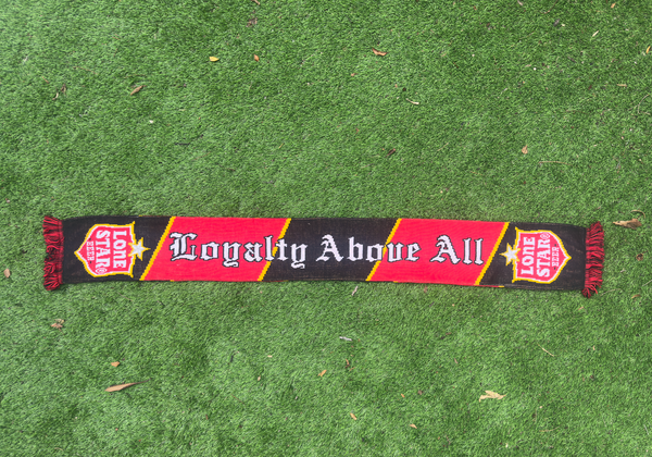 Lone Star Beer Soccer Scarf for Austin Casuals [Made in England]