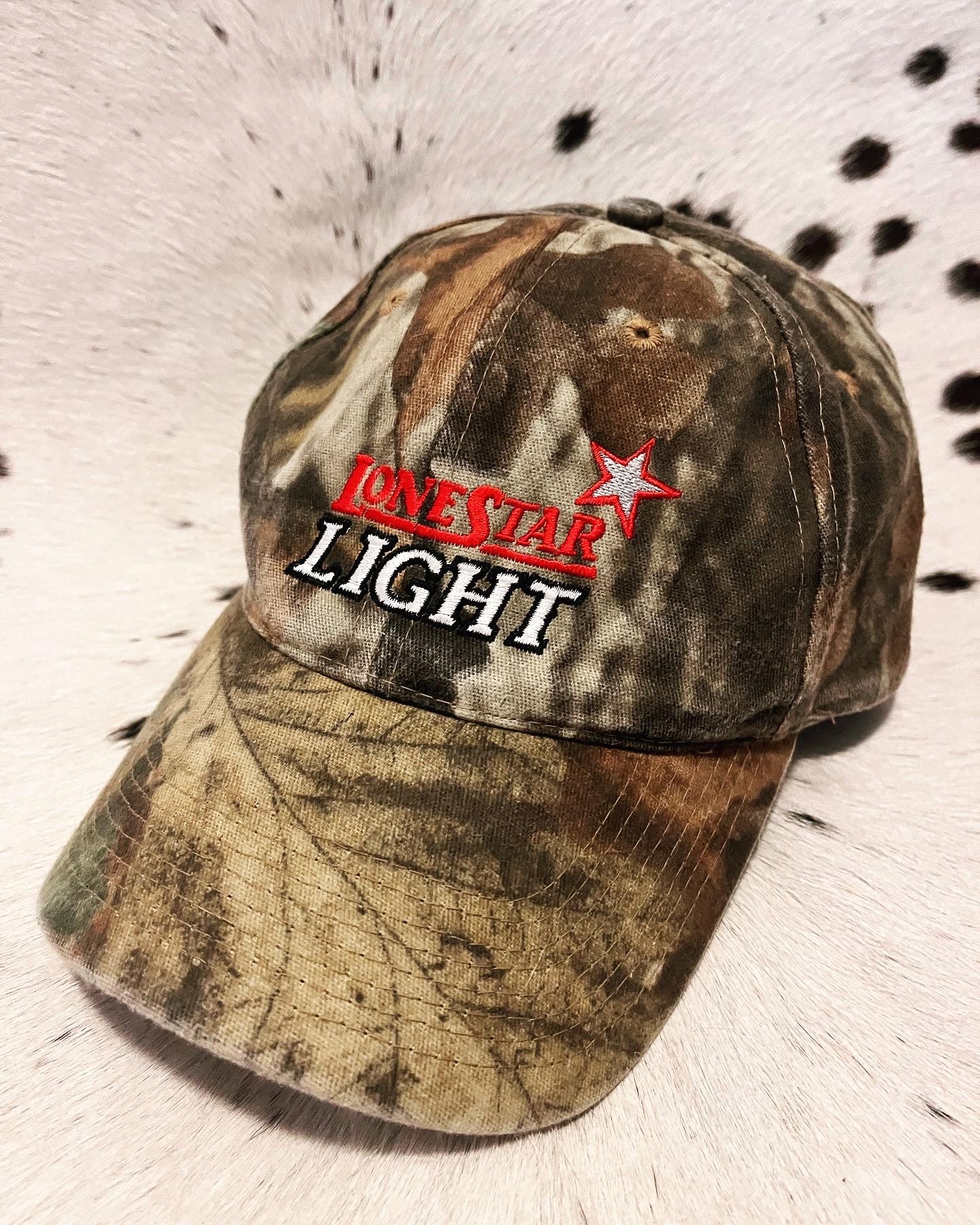 Lone Star Light Alan Warren Camo Cap
