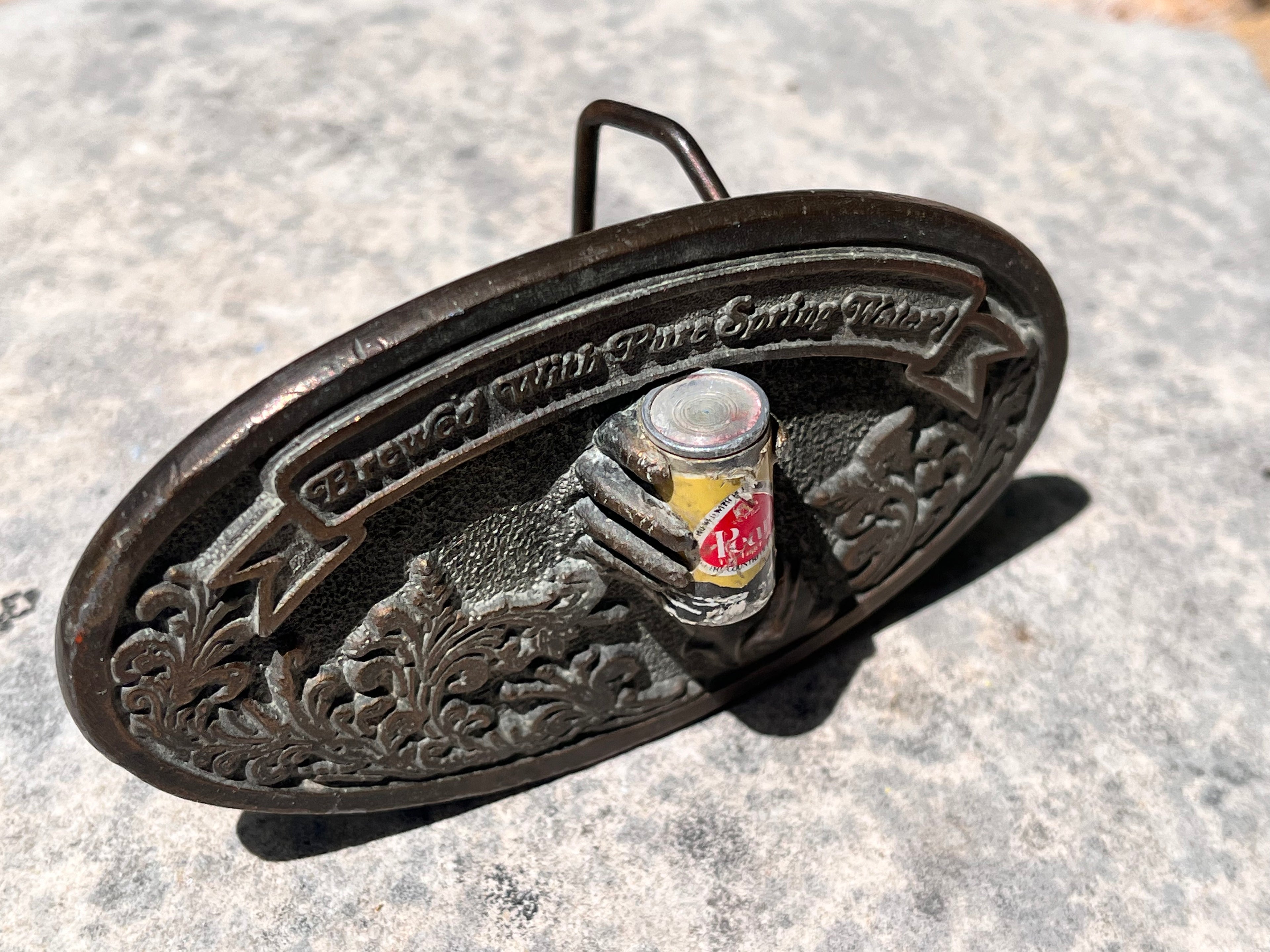 Pearl Beer 4D Belt Buckle