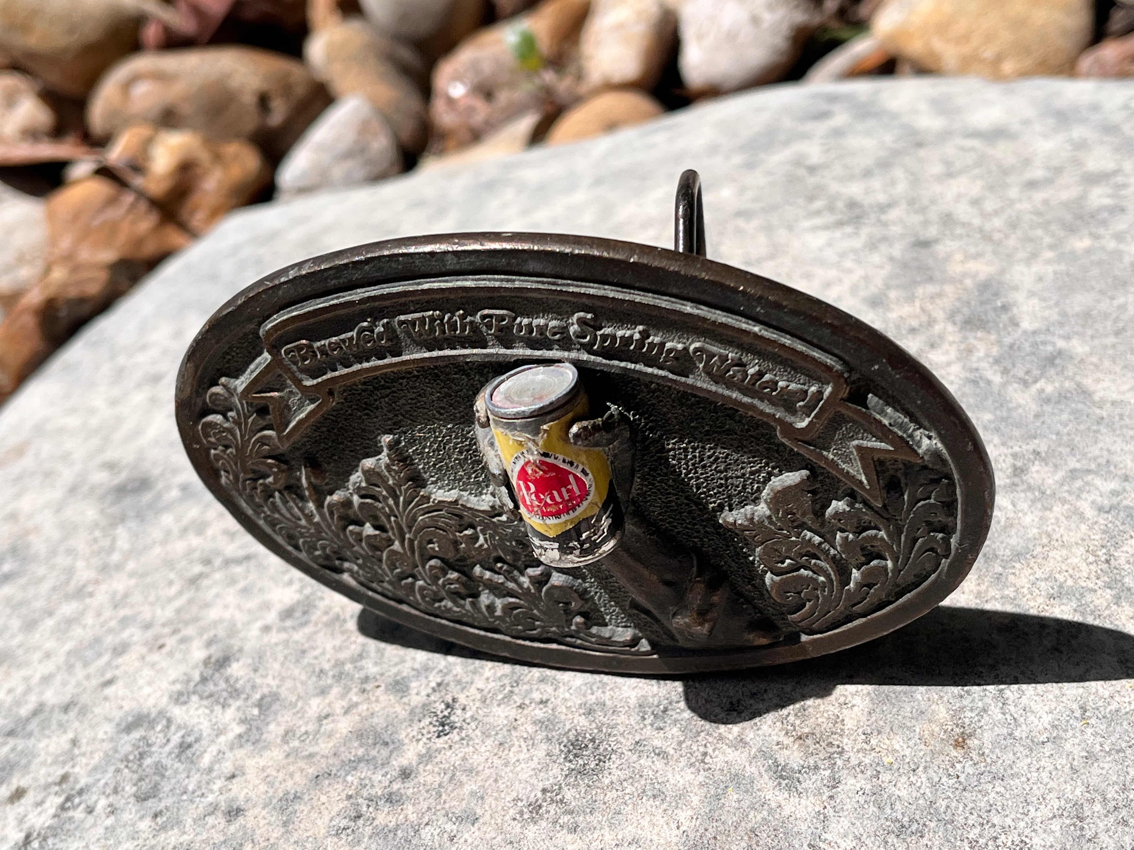 Pearl Beer 4D Belt Buckle
