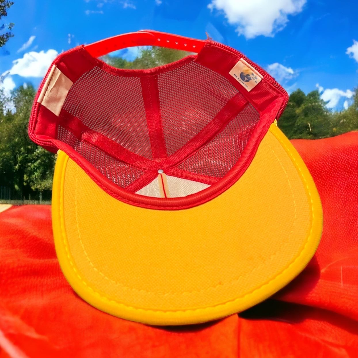 80’s Lone Star Red Trucker Hat