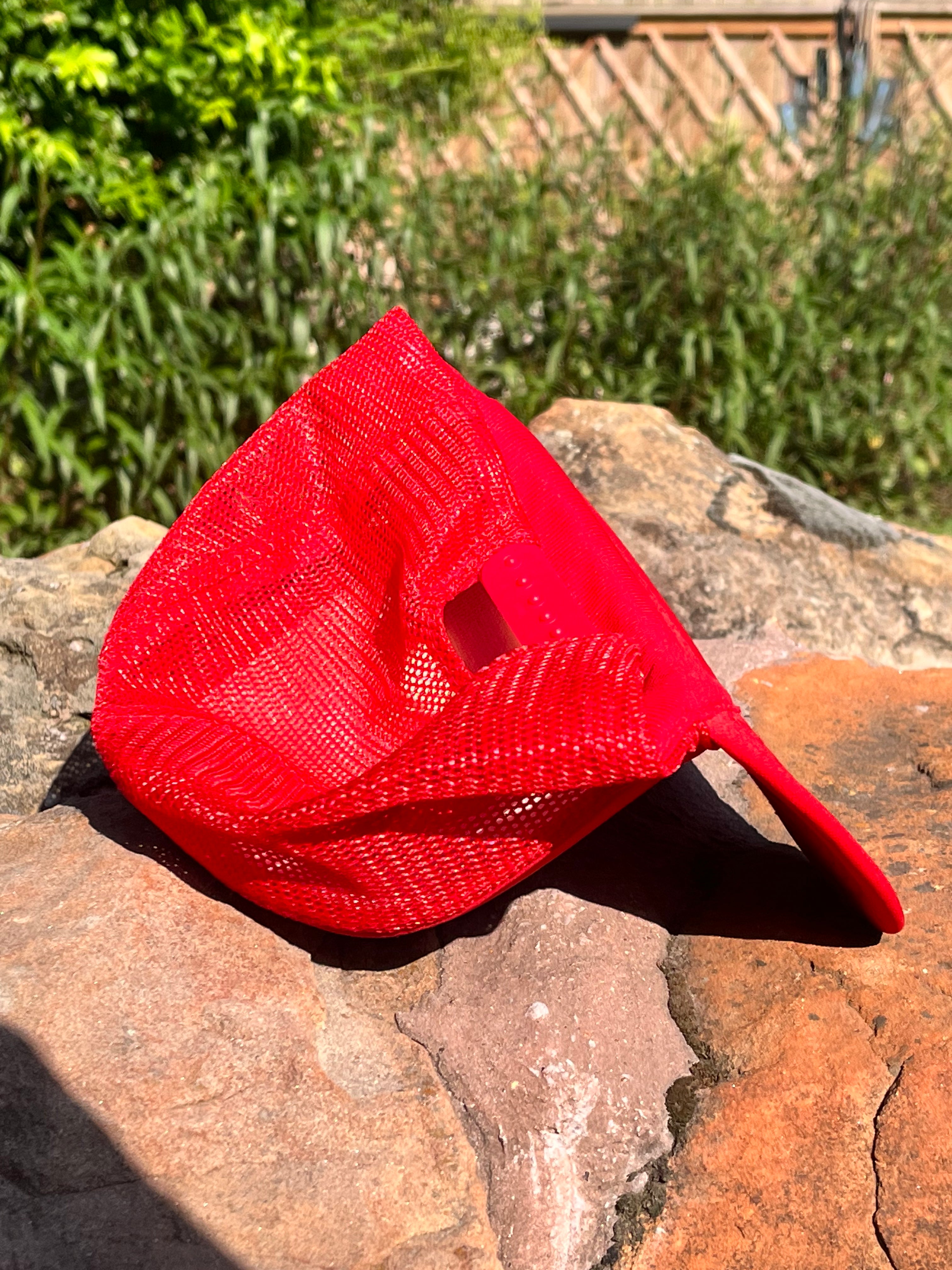 Vintage 80’s Lone Star Red Trucker Hat
