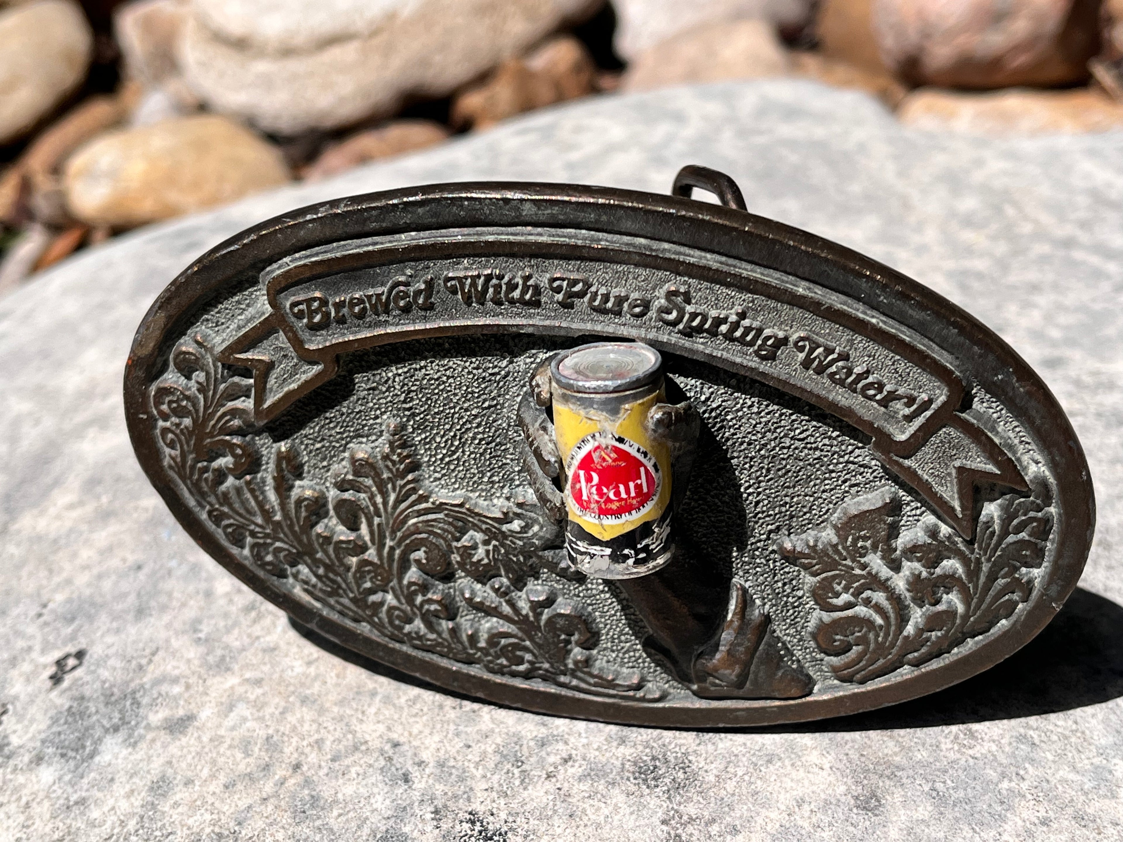 Pearl Beer 4D Belt Buckle