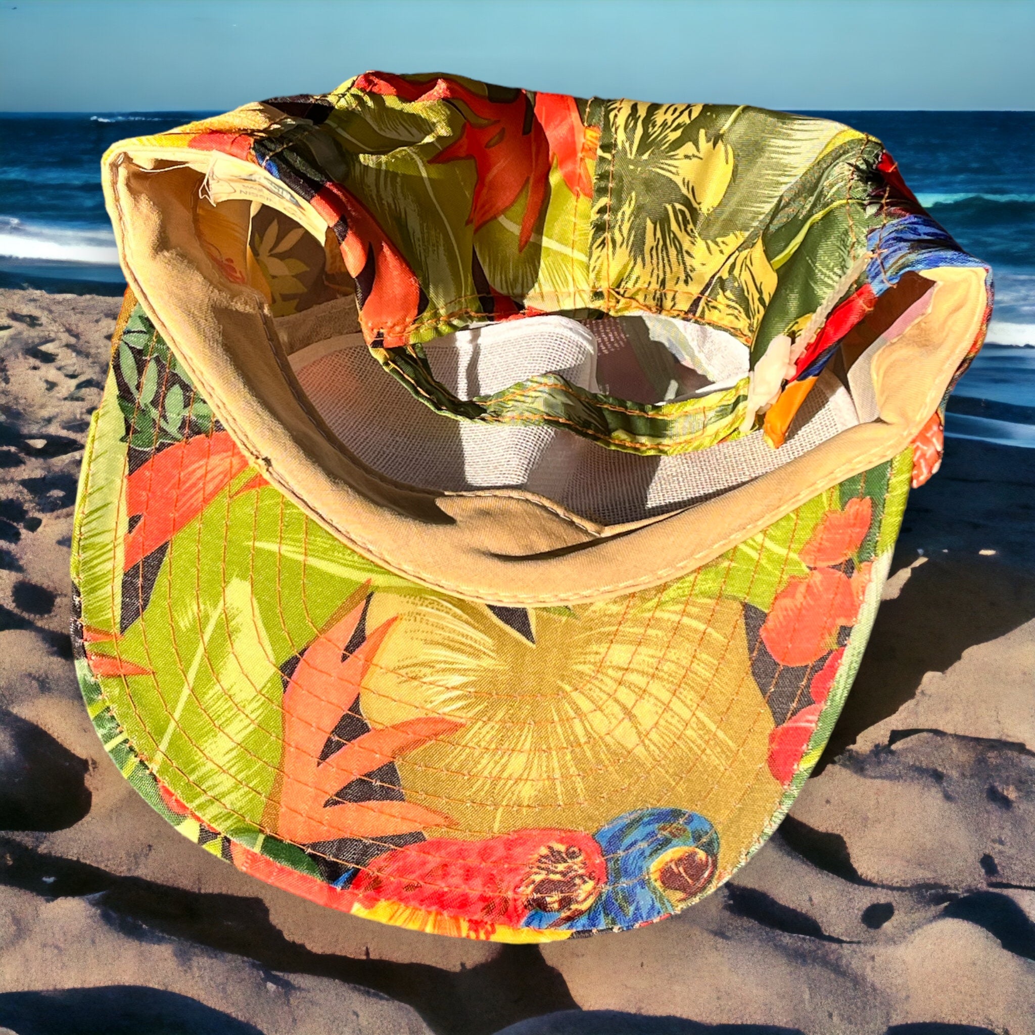 Tropical Parrot Lone Star Beer Hat