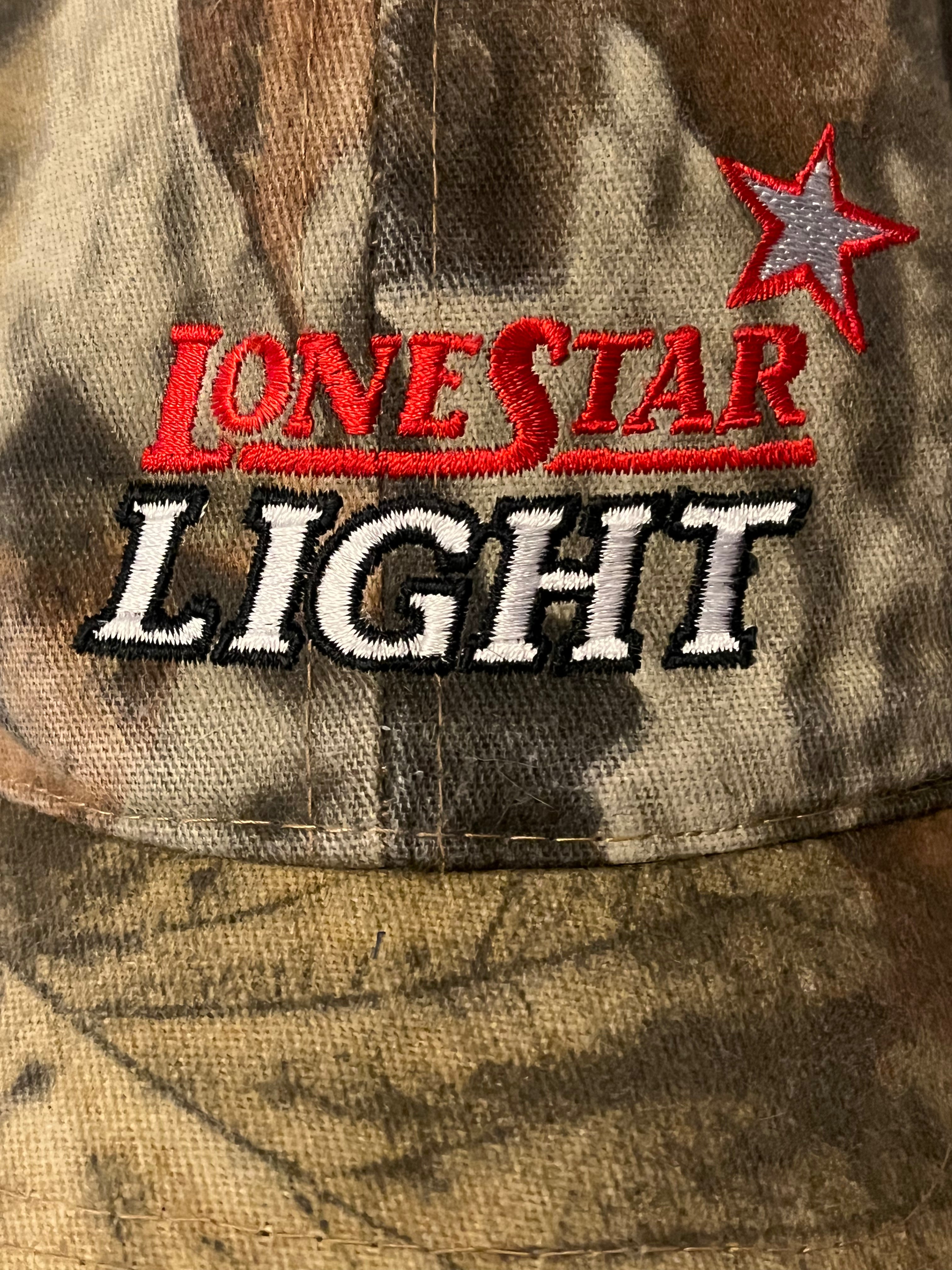 Lone Star Light Alan Warren Camo Cap
