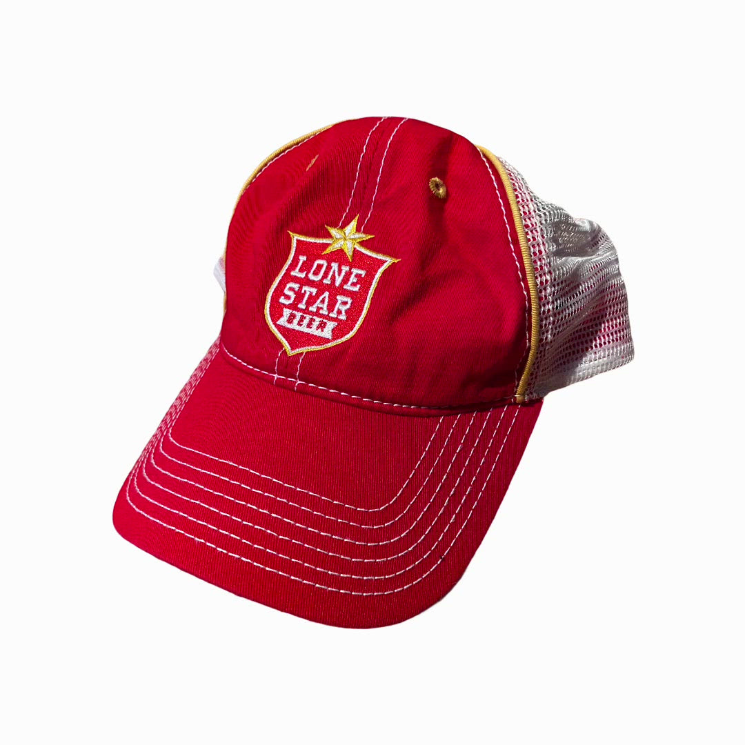 Lone Star Red and Gold Trucker Hat
