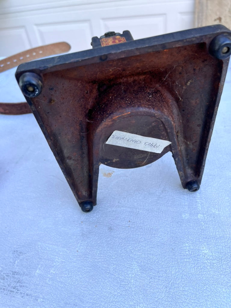 Post-war Lone Star Beer Can Crusher