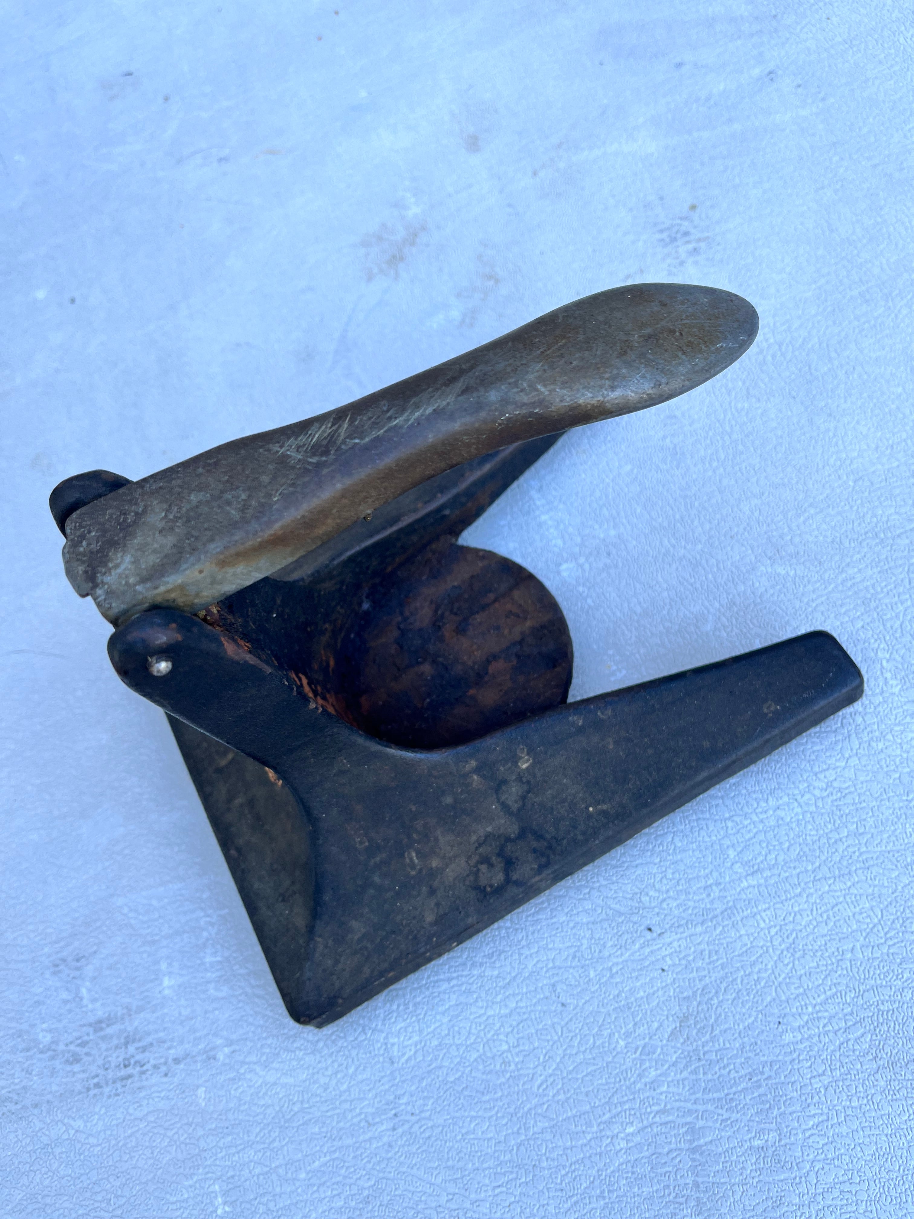 Post-war Lone Star Beer Can Crusher