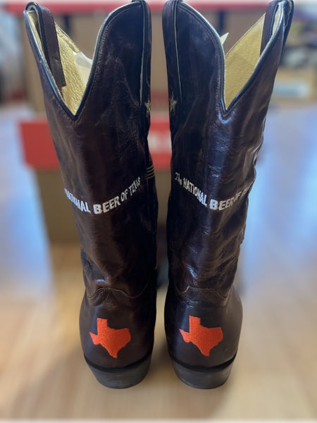 Lone Star Beer Cowboy Boots Men’s Size 12