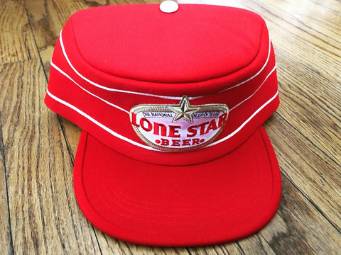 Red Stripes Lone Star Hat