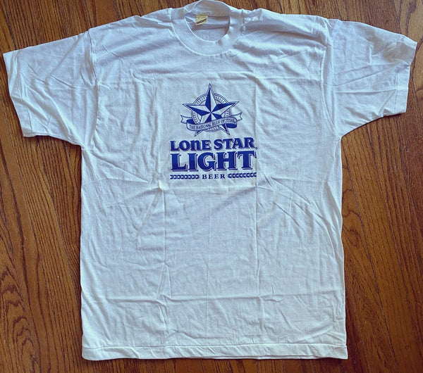 80’s Vintage Lone Star Light XL Tee Shirt