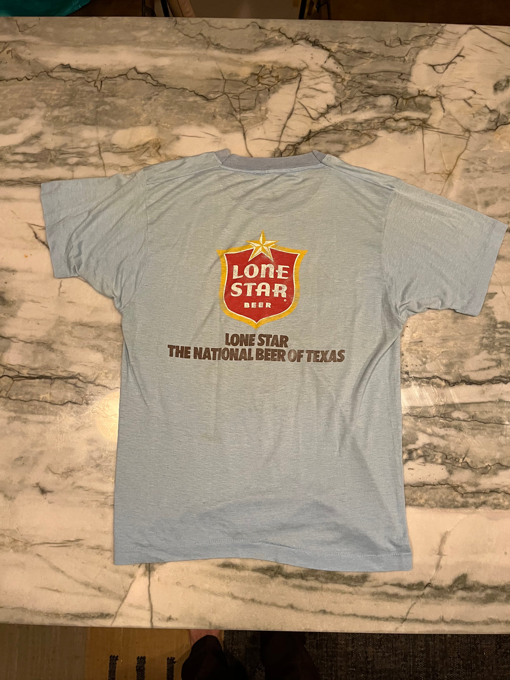 Lone Star Vintage Baby Blue Shirt
