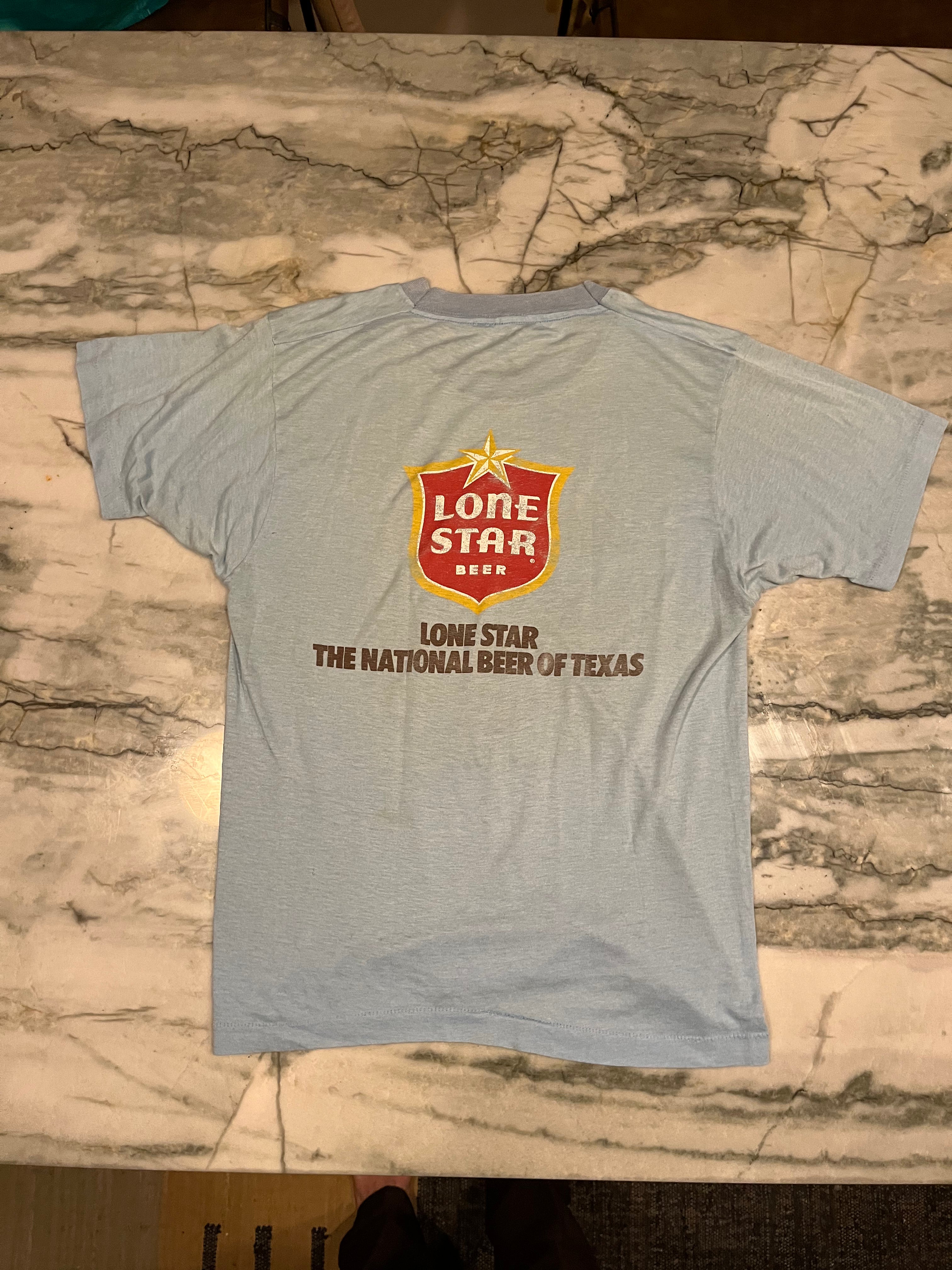 Lone Star Vintage Baby Blue Shirt