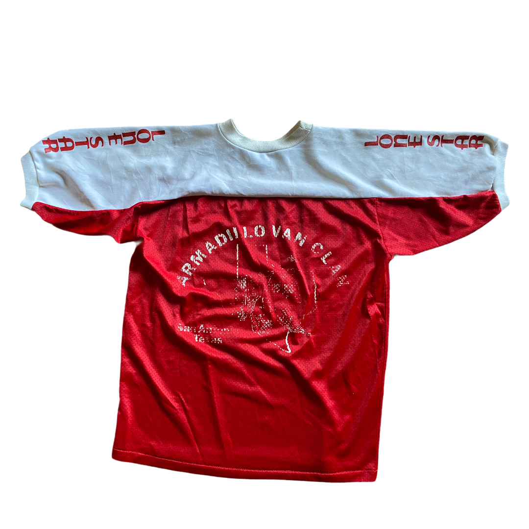 OG 80’s Size Medium Lone Star Armadillo Van Club Jersey